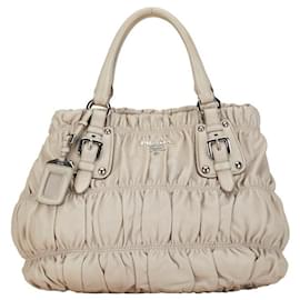 Prada-Prada Nappa Gaufre Handbag  Leather Handbag BN1789 in good condition-Other