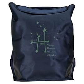 Hermès-Hermes Voyage En Terre D'Étoiles Backpack Canvas Backpack in Good condition-Other