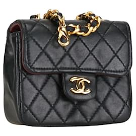 Chanel-Chanel CC Mini Matelasse Handbag  Leather Other in Good condition-Other