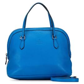 Gucci-Gucci Leder Dome Bag Lederhandtasche 420023 In sehr gutem Zustand-Andere