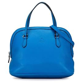 Gucci-Gucci Leder Dome Bag Lederhandtasche 420023 In sehr gutem Zustand-Andere