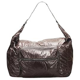 Bottega Veneta-Bottega Veneta Spinnaker Bag Leather Shoulder Bag 244903 in good condition-Other
