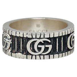 Gucci-Gucci GG Marmont Ring Metallring in gutem Zustand-Andere