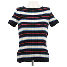 Chanel-CHANEL  Tops T.fr 34 cotton-Blue
