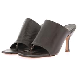 Autre Marque-GIA X PERNILLE TEISBAEK Pantoletten & Clogs T.EU 37 Leder-Braun