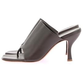 Autre Marque-GIA X PERNILLE TEISBAEK Mules y zuecos T.UE 37 Cuero-Castaño