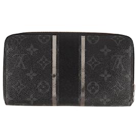 Louis Vuitton-Cartera Louis Vuitton Zippy-Negro