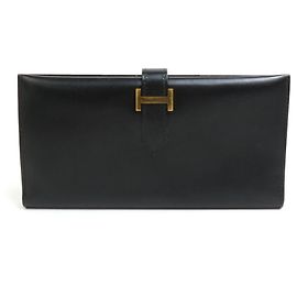 Hermès Béarn Noir