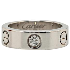 Cartier-Cartier Argent 18Bague d'amour en or blanc et diamant K-Argenté
