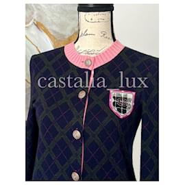 Chanel-CC Patch Cashmere Jacket-Multiple colors