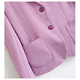 Autre Marque-Circolo 1901 Stretch Blazer Jacket Pink-Pink