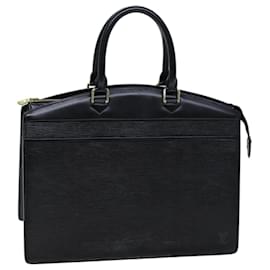 Louis Vuitton-LOUIS VUITTON Epi Riviera Sac à main Noir Noir M48182 LV Auth ep4126-Noir