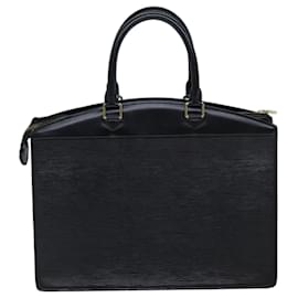 Louis Vuitton-Bolsa de mão LOUIS VUITTON Epi Riviera Noir Preto M48182 Autenticação de LV ep4126-Preto