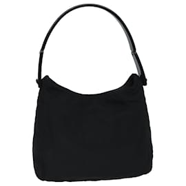 Prada-PRADA Shoulder Bag Nylon Black Auth ep4105-Black