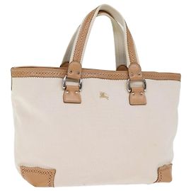 BURBERRY Blue Label Sac cabas Toile Beige Auth bs13947 Beige