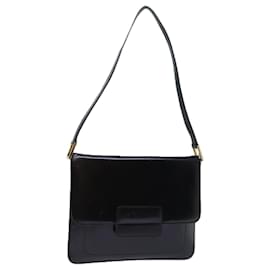 Gucci-Bolso de hombro GUCCI Cuero Negro 001 2046 1907 Auth bs13751-Negro