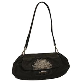 Prada-PRADA Shoulder Bag Leather Brown Auth ep4116-Brown