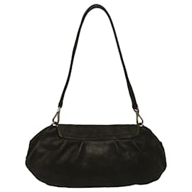 Prada-PRADA Shoulder Bag Leather Brown Auth ep4116-Brown
