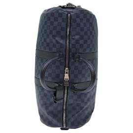 Louis Vuitton-LOUIS VUITTON Damier Cobalt Keepall A Do Boston Bag 3way N23361 LV Auth 73350S-Other