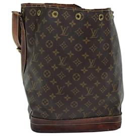 Louis Vuitton-LOUIS VUITTON Monogram Noe Shoulder Bag M42224 LV Auth 73311-Monogram