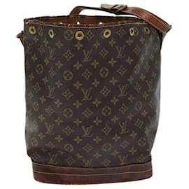 Louis Vuitton-LOUIS VUITTON Monogram Noe Shoulder Bag M42224 LV Auth 73311-Monogram