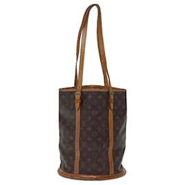 Louis Vuitton-LOUIS VUITTON Monogram Bucket GM Shoulder Bag Vintage M42236 LV Auth 72719-Monogram