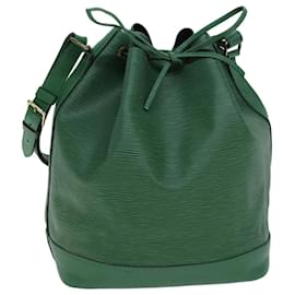 Louis Vuitton-LOUIS VUITTON Epi Noe Shoulder Bag Green M44004 LV Auth 73081-Green