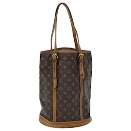Louis Vuitton-LOUIS VUITTON Monogram Bucket GM Shoulder Bag M42236 LV Auth 73058-Monogram