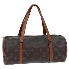 Louis Vuitton-LOUIS VUITTON Monogramm Papillon 30 altes Modell Handtasche Vintage M51365 Auth 71987-Monogramm