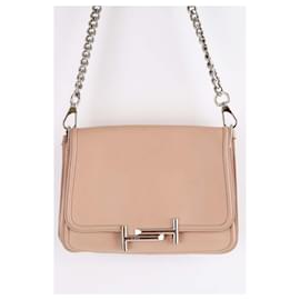 Tod's-Leather shoulder handbag-Pink