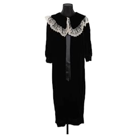 Autre Marque-Velvet dress-Black