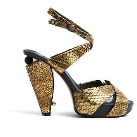 Marc Jacobs Sandales EU38 Precious Gold Heels Sandals US7.5 Doré