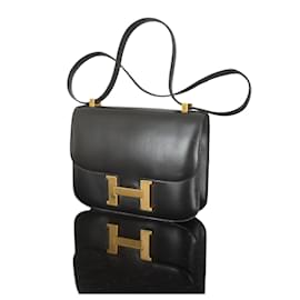 Hermès-Constancia 23cm-Negro