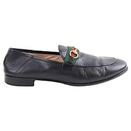 Gucci-Mocasines de cuero-Negro