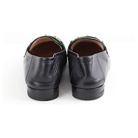 Gucci-Leather loafers-Black