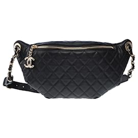 Chanel-CHANEL Bag in Black Leather - 101898-Black