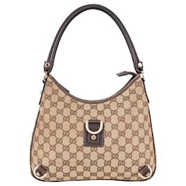 Gucci-Gucci Abbey Shoulder Bag GG Monogram-Beige