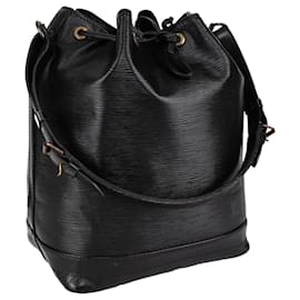 Louis Vuitton-Louis Vuitton Noir Sac Noe Grande Epi Leather Bag-Black