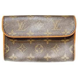 Louis Vuitton-Louis Vuitton Pochette Florentine Canvas Belt Bag M51855 in Good condition-Other