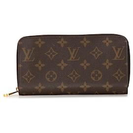 Louis Vuitton-Louis Vuitton Zippy Wallet Canvas Long Wallet M42616 in Excellent condition-Other