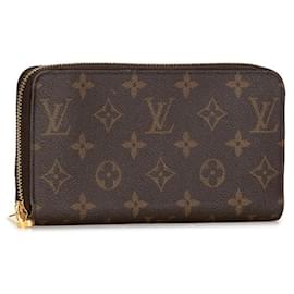 Louis Vuitton-Louis Vuitton Zippy Wallet Canvas Long Wallet M42616 in Excellent condition-Other