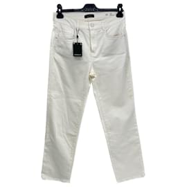 Massimo Dutti-jeans-Blanc