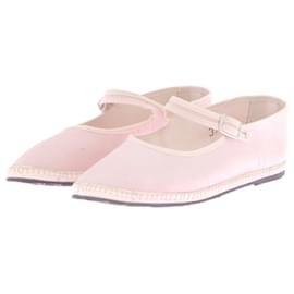 Autre Marque-Non Signé / Unsigned ballet flats T.EU 37 Cloth-Pink