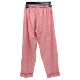 Autre Marque-Maria de la Orden trousers T.International S Cotton-Pink
