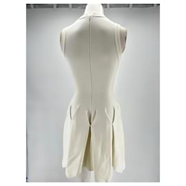 Alaïa-ALAIA  Dresses T.FR 36 Viscose-White