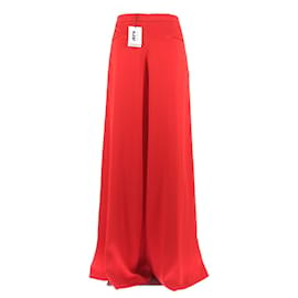 Maison Rabih Kayrouz-Pantalons, leggings-Rouge
