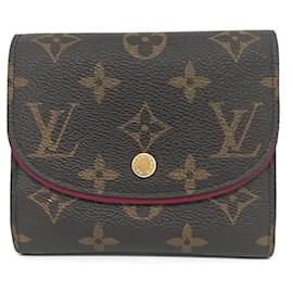 Louis Vuitton-Purses, wallets, cases-Brown