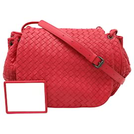 Bottega Veneta-Handbags-Red