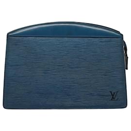 Louis Vuitton-Clutch-Taschen-Blau