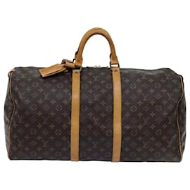 Louis Vuitton-Bolsa de viaje-Castaño